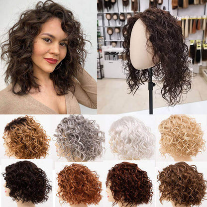 2025 Hot Sale High-Quality Curly Hair Toppers for Women with Thinning Hair
