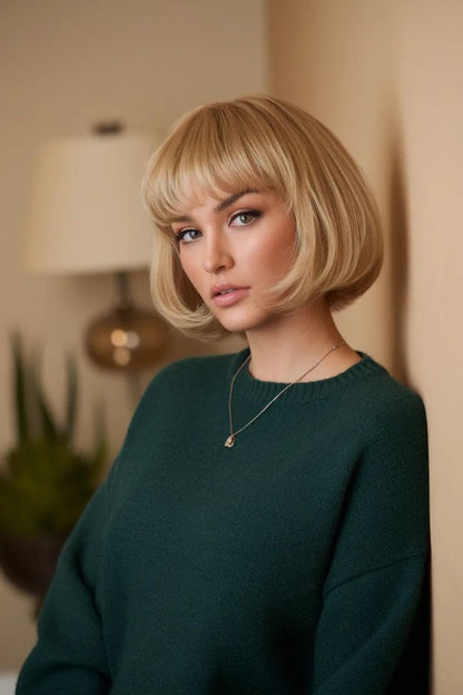 🔥The most popular style of 2025 Younger Hair Topper with Bangs