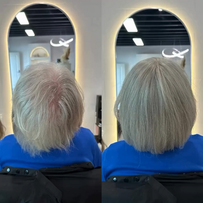 2025 New Breathable Straight Hair Topper-For Natural Coverage of Thinning Hair