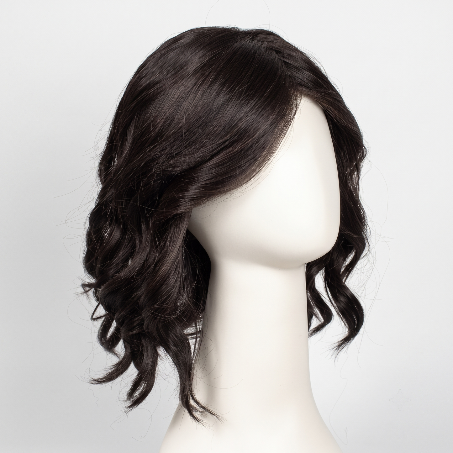 Seamless Wavy Topper for Thinning Hair – Instantly Volume-Boosting Crown Piece