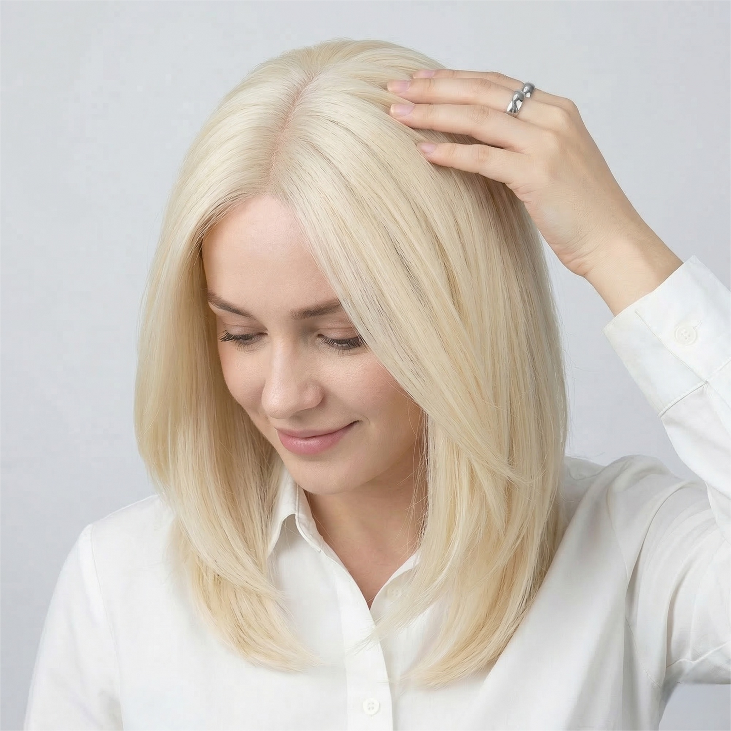 #613 DIY Platinum Blonde Topper | Your Perfect Custom Color Match