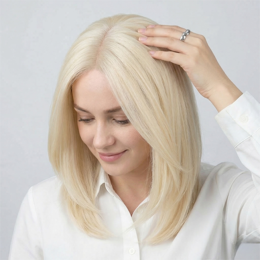 #613 DIY Platinum Blonde Topper | Your Perfect Custom Color Match