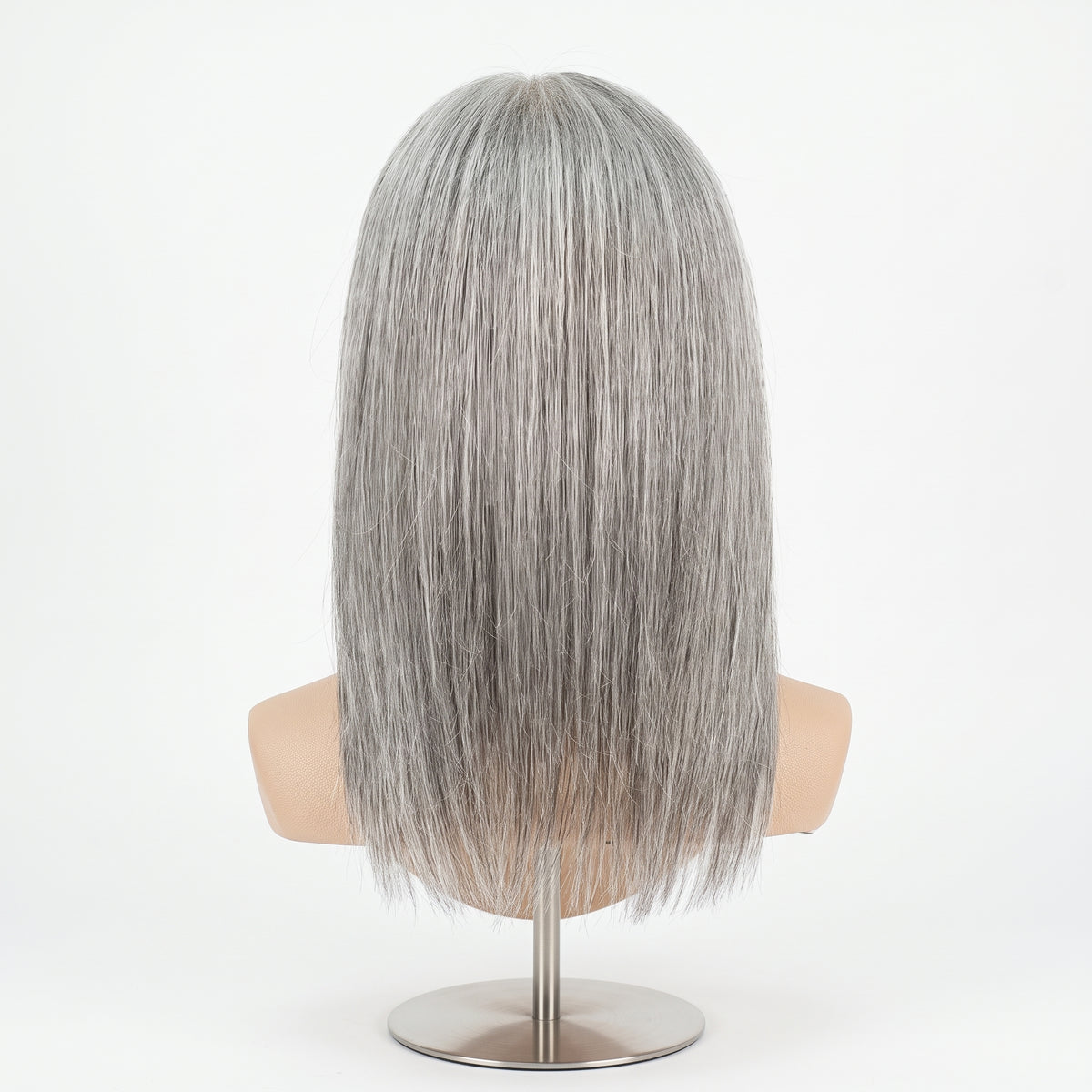 Straight Hair Topper for Thinning Hair – Clip In Crown Volume