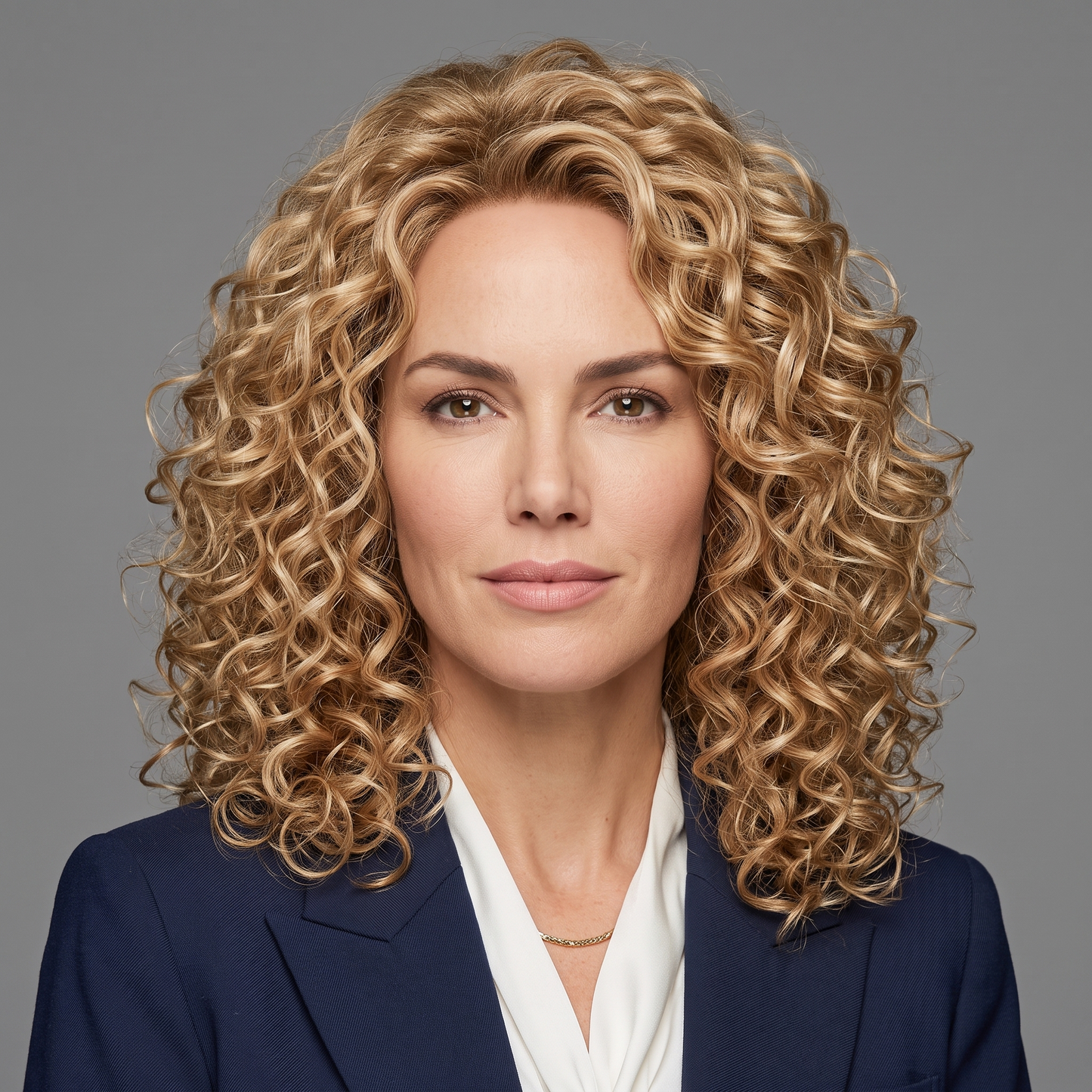 Bouncy Curly Hair Topper for Thinning Hair | Clip-in Crown Coverage Hairpiece for Women