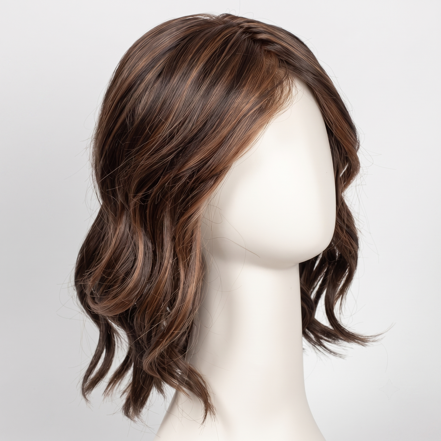 Seamless Wavy Topper for Thinning Hair – Instantly Volume-Boosting Crown Piece