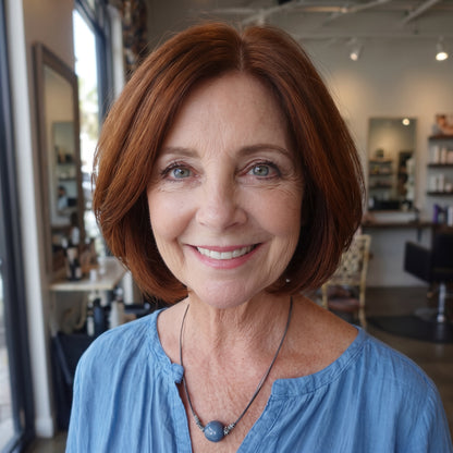 Middle Part Straight Hair Topper for Thinning Hair – Clip In Crown Volume