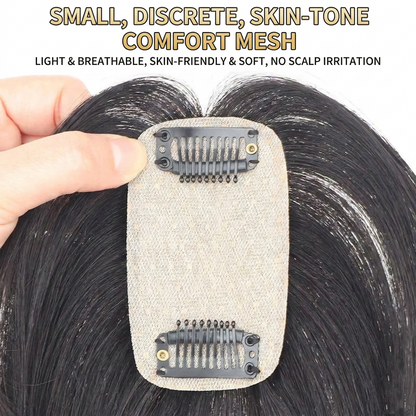 22cm Human Hair Topper for Women VIVACROWN Hair Topper