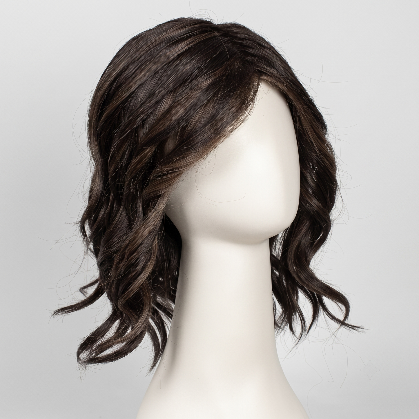 Seamless Wavy Topper for Thinning Hair – Instantly Volume-Boosting Crown Piece