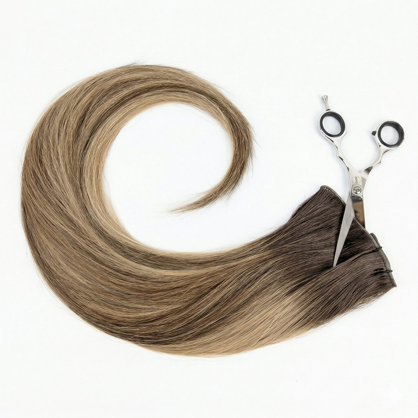 Genius Weft Hair Extensions Platinum Blonde #60