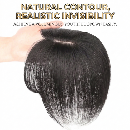22cm Human Hair Topper for Women VIVACROWN Hair Topper