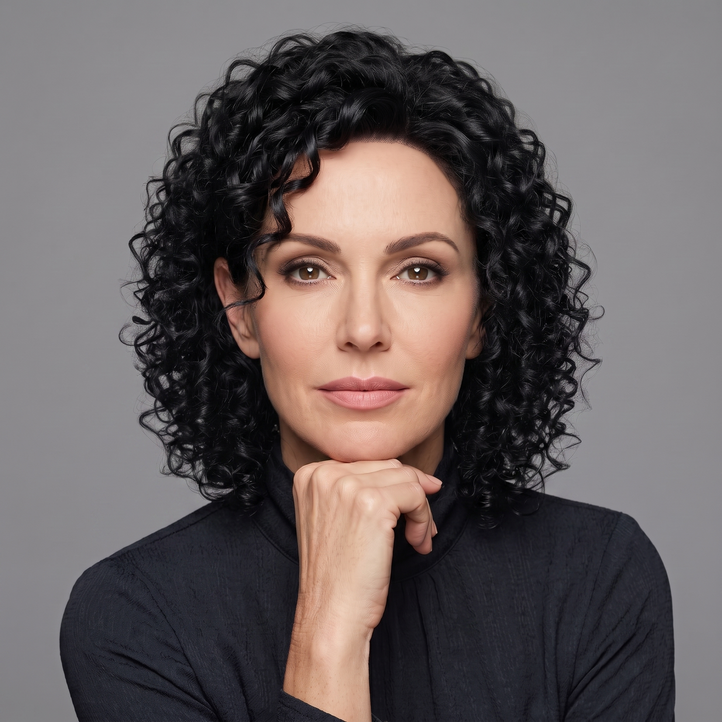 Bouncy Curly Hair Topper for Thinning Hair | Clip-in Crown Coverage Hairpiece for Women