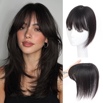 薄毛におすすめの、前髪付きストレートヘア用トッパー（人気商品） 