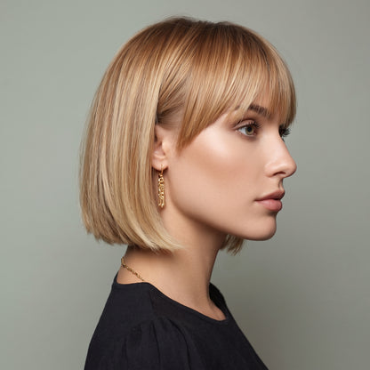 薄毛におすすめの、前髪付きストレートヘア用トッパー（人気商品） 