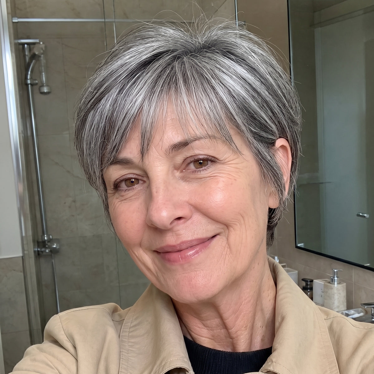 Breathable Short Hair Topper For Women - Effortless Beauty, Instantly