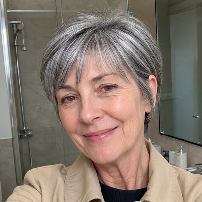 Breathable Short Hair Topper For Women - Effortless Beauty, Instantly