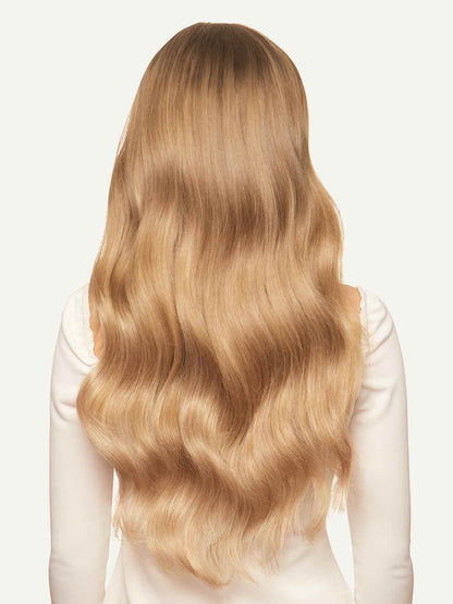 100% Human Hair Halo Extensions - Dirty Blonde