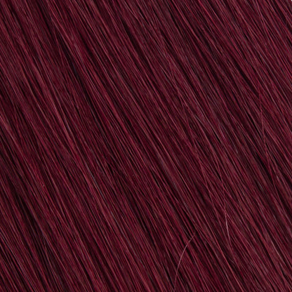 Human Hair Extensions Invisible Genius Weft Light Brown ( #6 )