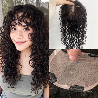 Premium Curly Hair Toppers for Women with Thinning Hair