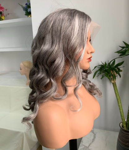 (Angie) Custom Orders: Human Hair Wig and Hair Topper