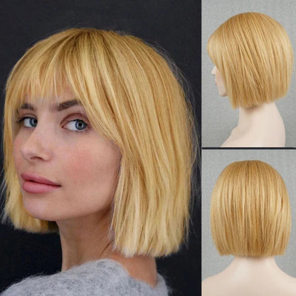 2025 New High-quality Straight Hair Topper With Bangs For Women With Thinning Hair