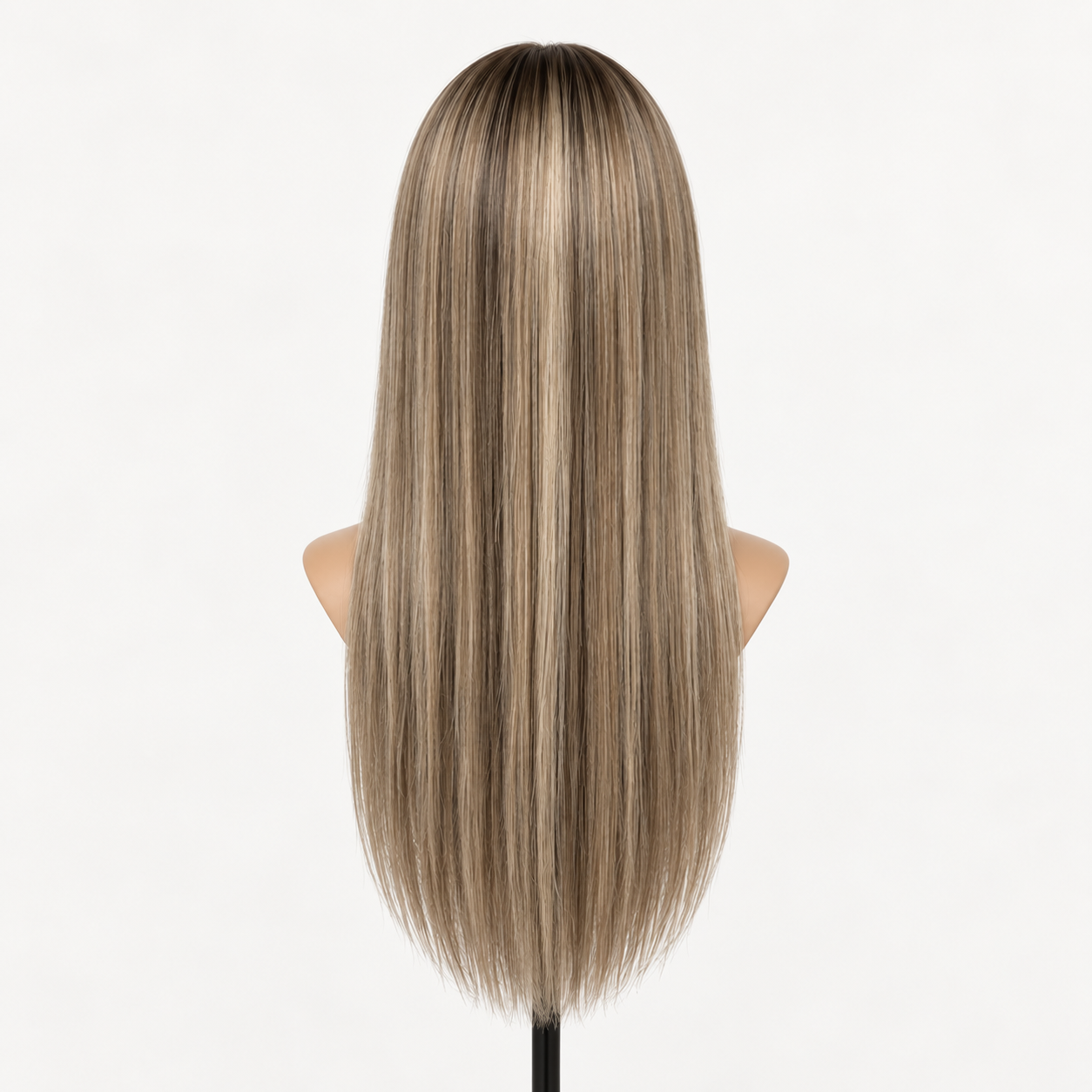 7"x8" Hand-Tied Human Hair Topper with Lace Front