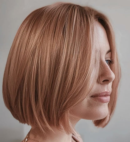 Full Hand-tied Mono Base Hair Topper NO Bangs Clip-in Thick Hairpiece for Women