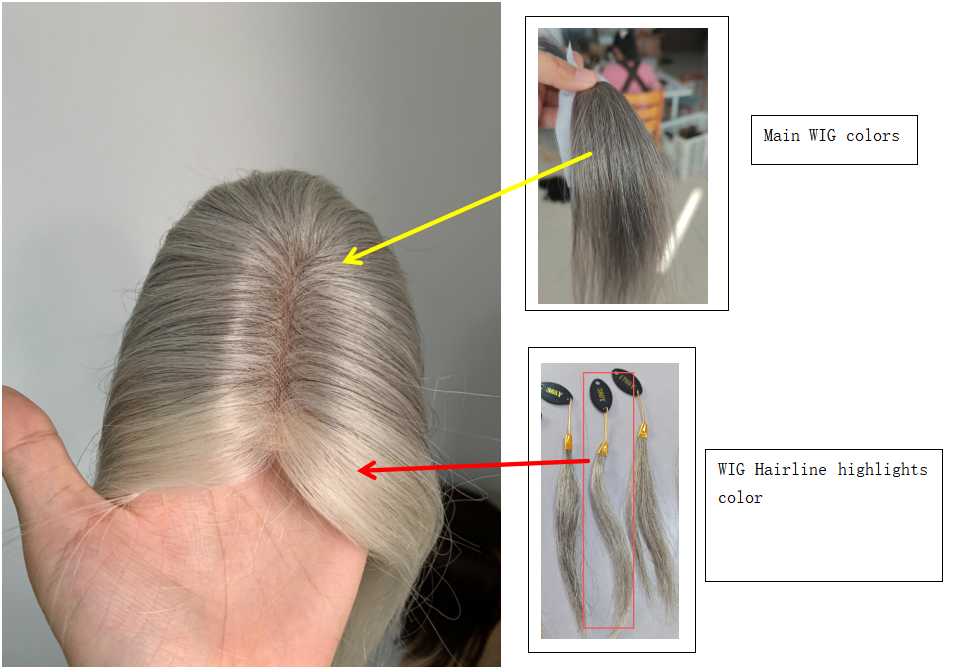 (Angie)  Curly Human Hair Wig Without Bangs - VIVACROWN