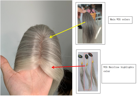 (Angie)  Curly Human Hair Wig Without Bangs - VIVACROWN