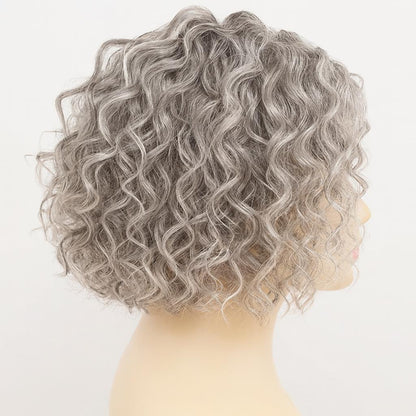 Premium Curly Mono Base Hair Toppers Human Hair for Women