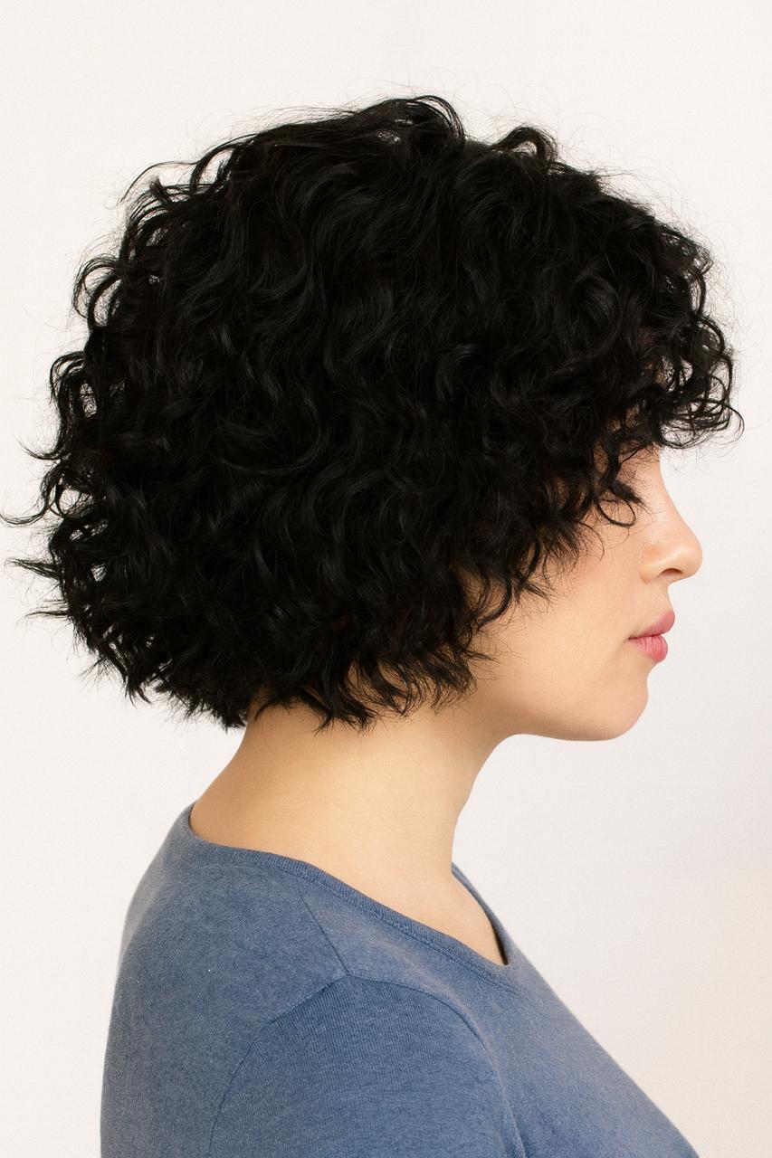 Premium Curly Mono Base Hair Toppers Human Hair for Women