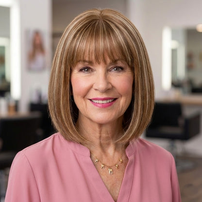 Lightweight & Breathable Clip-In Crown Topper — Natural Volume & Seamless Comfort