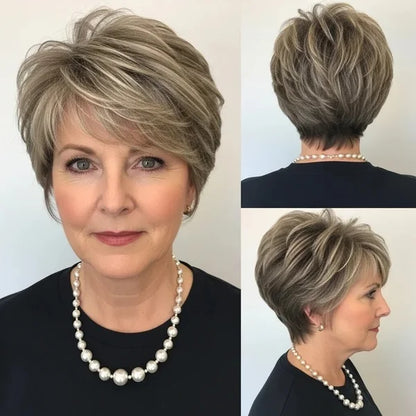 Classic Straight Pixie Hair Topper – Instant Fullness for Thinning Crowns
