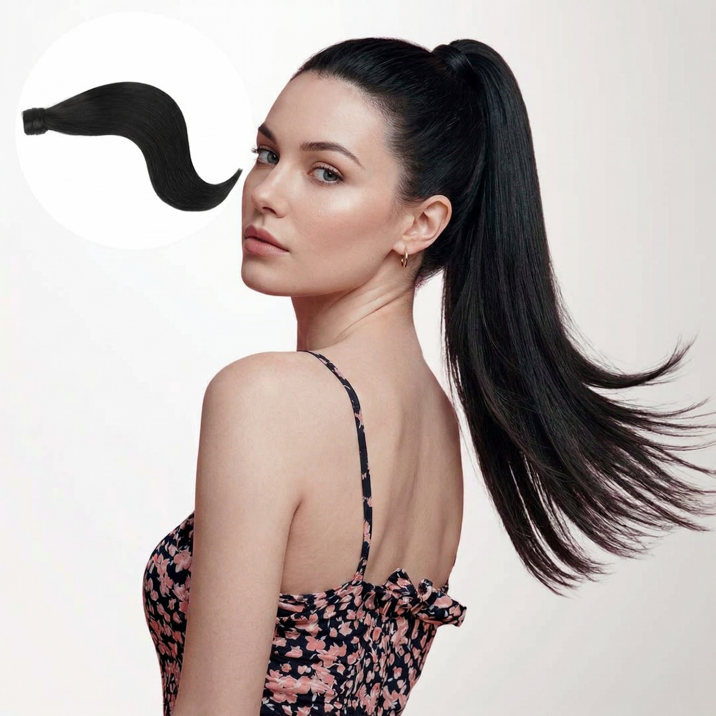 Premium Wrap Around Ponytail Extension | 100% Real Human Hair-Drak Brown