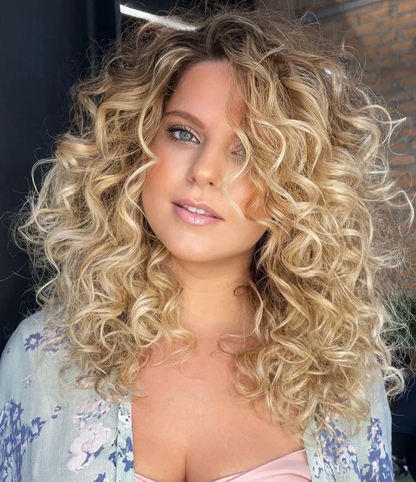 Natural Looking Wavy Curly Hair Topper for Women, Regain Confident In Seconds