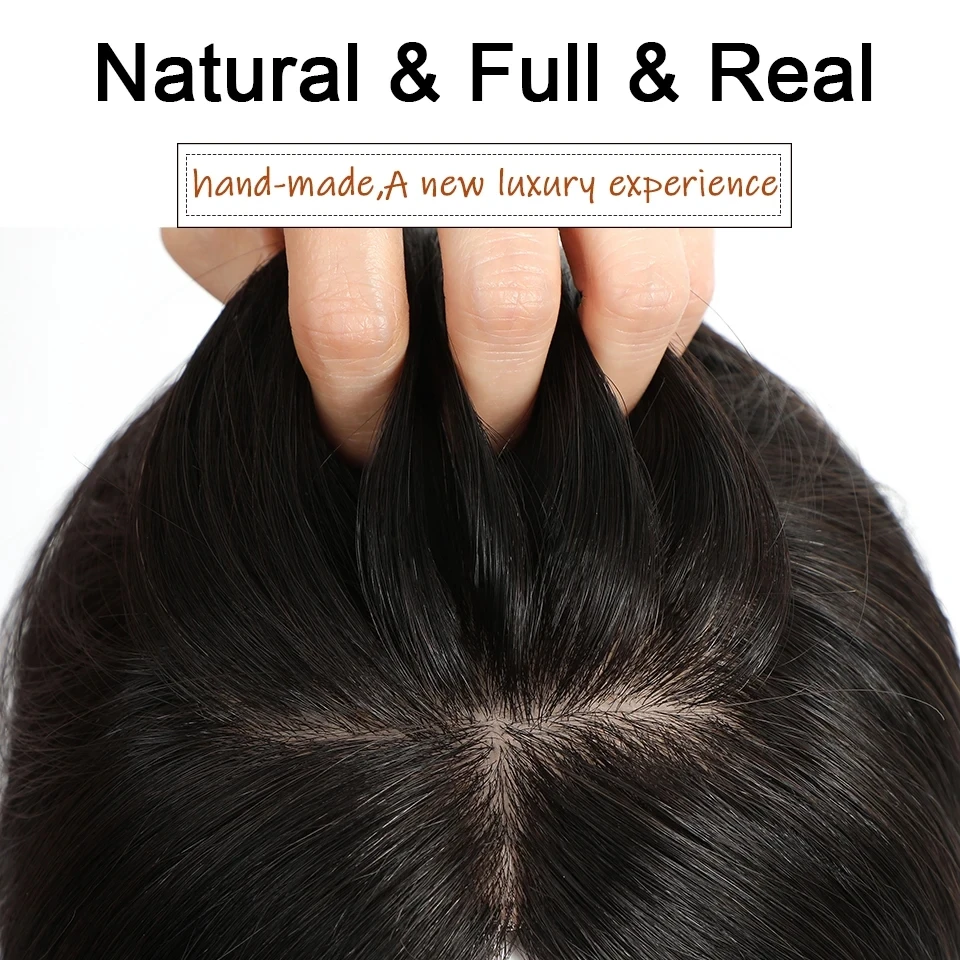 Hot Sale Full Hair Volume Crown Hair Topper For Women With Thinning Hair