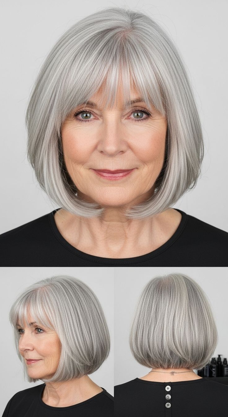 2025 New Straight Hair Topper With Bangs For  Women With Thinning Hair