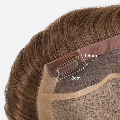 Natural Silk Base Hair Topper – Seamless Crown Volume & Root Coverage