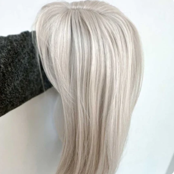 The most popular style of 2025 Younger Hair Topper with Bangs