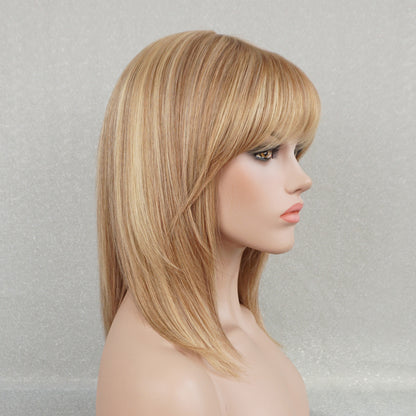 2025 New Straight Hair Topper With Bangs For  Women With Thinning Hair