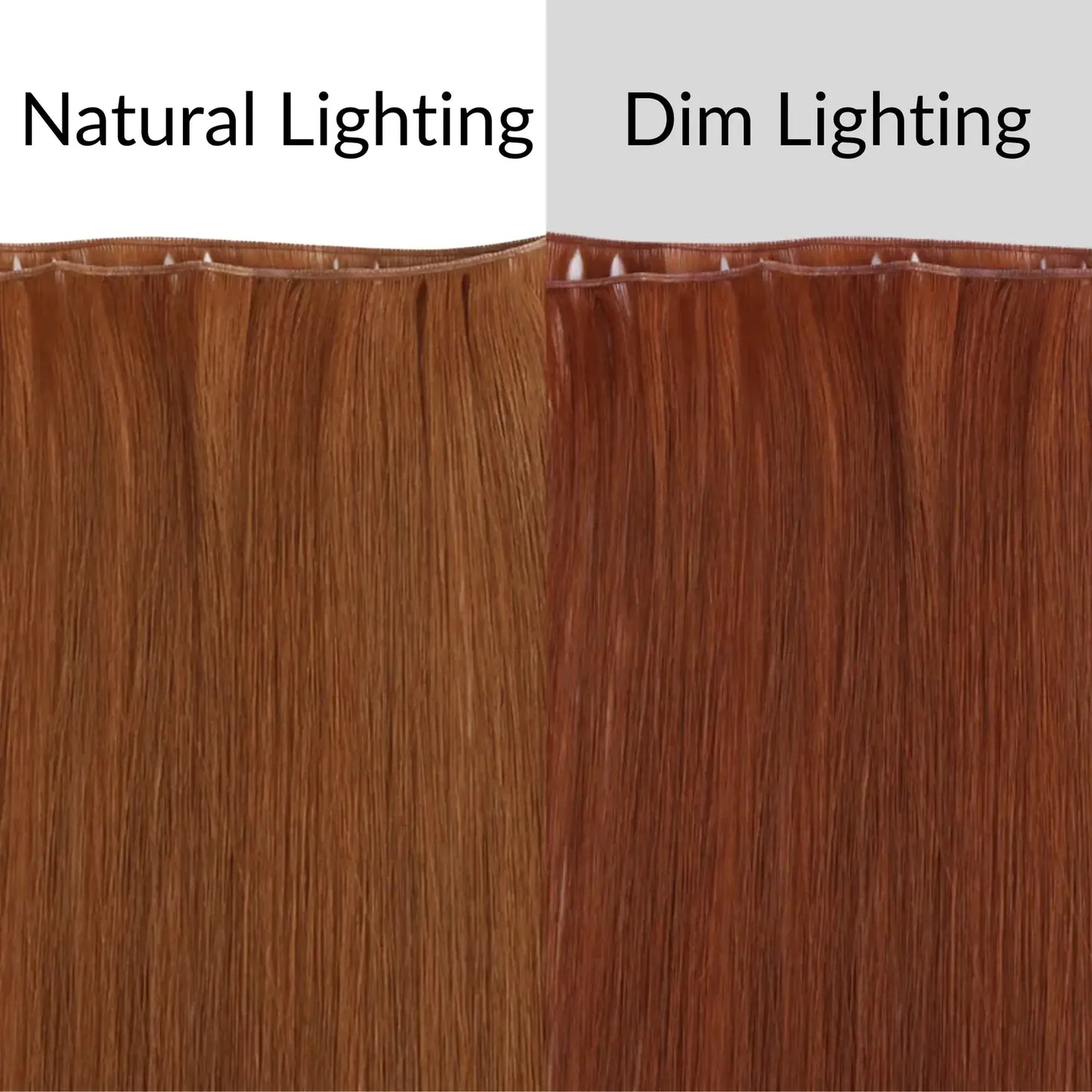 100% Human Hair Extensions Invisible Genius Weft (#30)