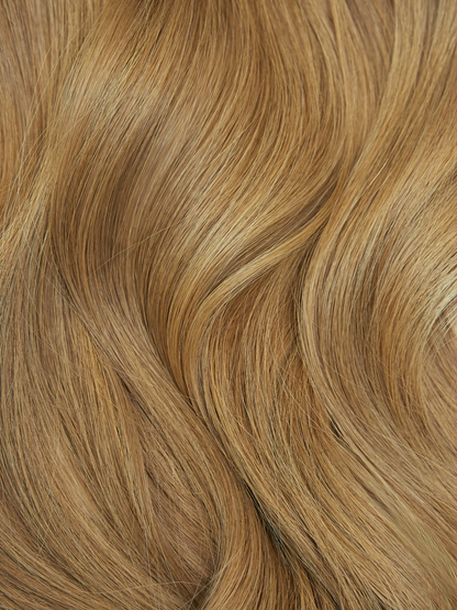 Machine Weft Hair Extensions Human Hair Bundles Color #22