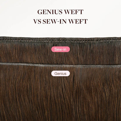 Genius Weft Hair Extensions Platinum Blonde #60