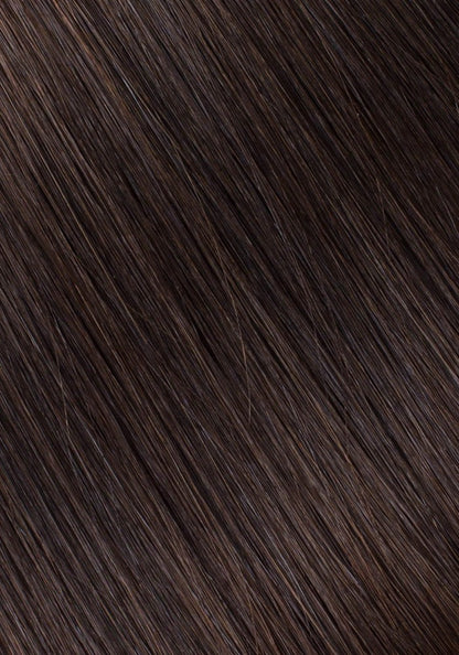 Machine Weft Hair Extensions Human Hair Bundles Color #22