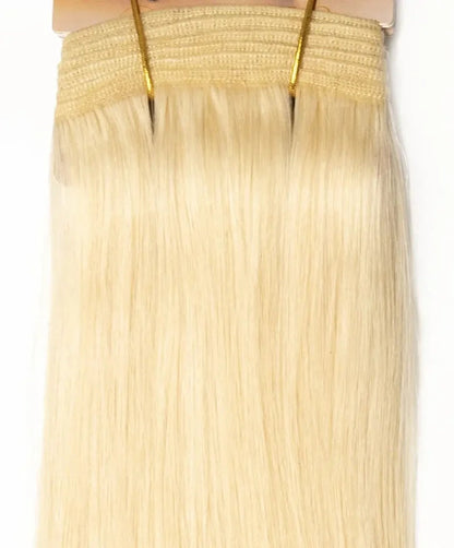 Machine Weft Hair Extensions Human Hair Bundles Color Copper #30