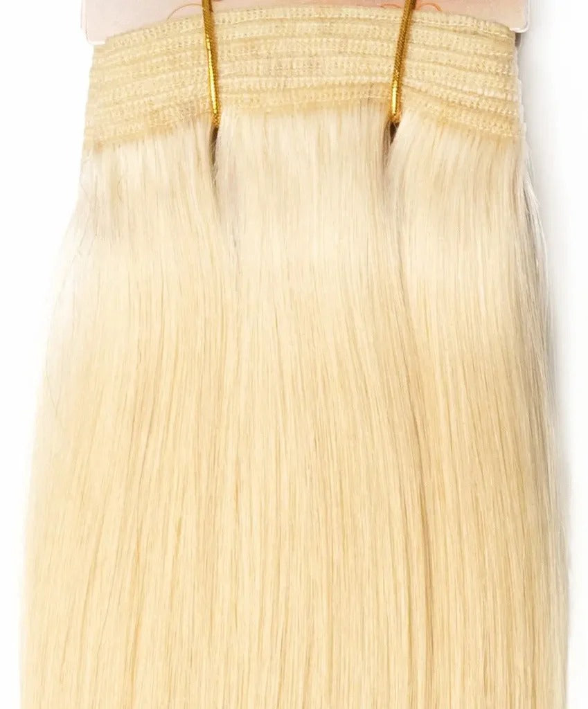 Machine Weft Hair Extensions Human Hair Bundles Color #22