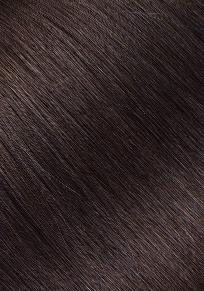 Machine Weft Hair Extensions Human Hair Bundles Color Copper #30