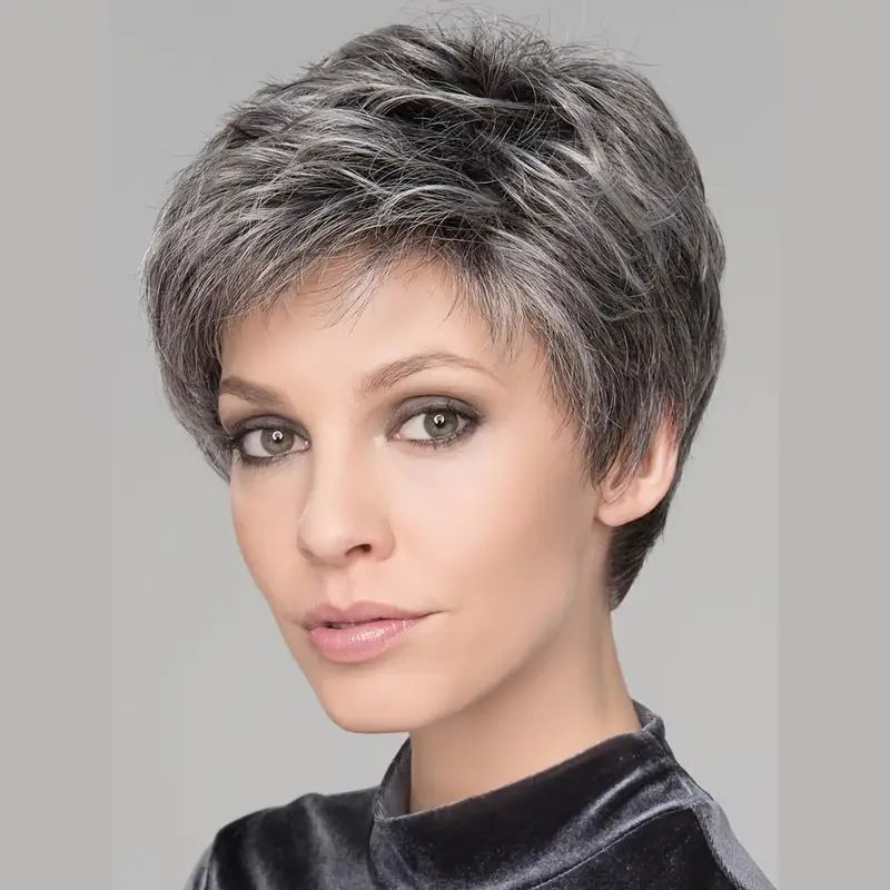 Summer Breathable&comfortable Short Hair Topper For Thinning Hair