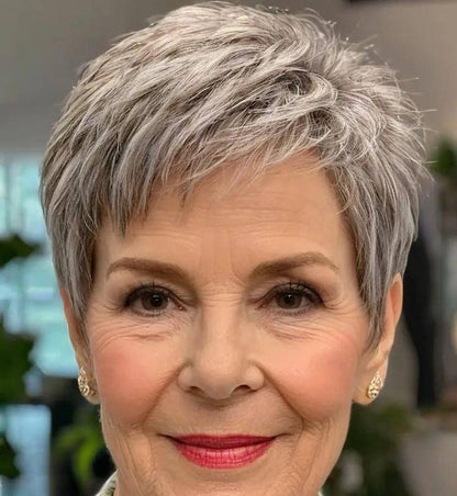 2026 New Short Hair Topper for Thinning Hair – Natural Look, Easy Clip-In