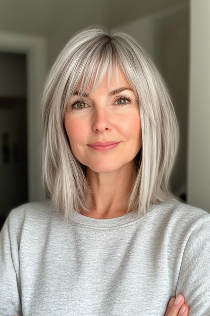 🔥The most popular style of 2025 Younger Hair Topper with Bangs