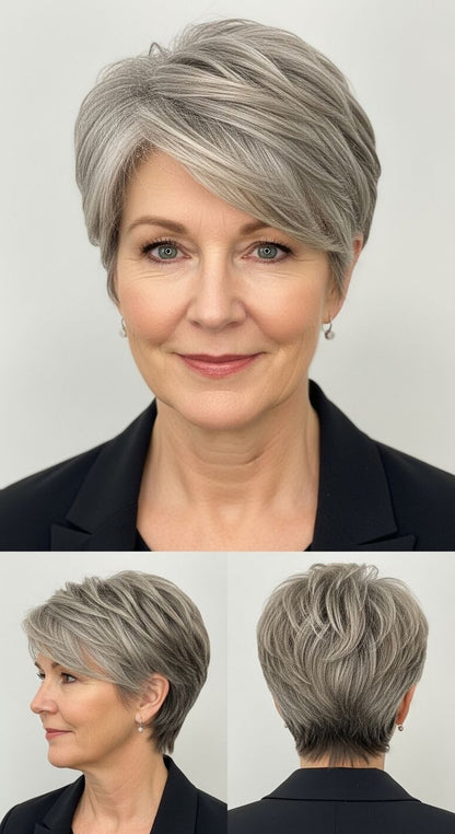 2026 New Short Hair Topper for Thinning Hair – Natural Look, Easy Clip-In